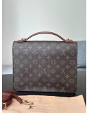 LOUIS VUITTON MONOGRAM MONCEAU 28 TOP HANDLE HANDBAG