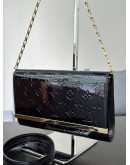 LOUIS VUITTON AMARANTE MONOGRAM VERNIS ANA CLUTCH BAG  