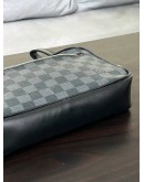 LOUIS VUITTON POCHETTE KASAI IN DAMIER GRAPHITE CANVAS  