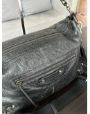 BALENCIAGA LE CITY MOTO MEDIUM SHOULDER BAG