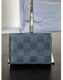 LOUIS VUITTON BUSINESS CARD HOLDER ENVELOPPE CARTE DE VISITE IN DAMIER GRAPHITE CANVAS  