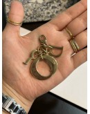 CHRISTIAN DIOR LADY DIOR WOC IN BLACK PATENT CANNAGE LEATHER  