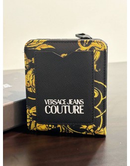 VERSACE JEANS COUTURE SMALL ZIP AROUND WALLET