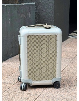 GUCCI VALIGERIA TRAVEL COLLECTION PORTER CABIN PLUS LUGGAGE TROLLEY BAG  