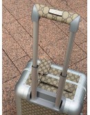 GUCCI VALIGERIA TRAVEL COLLECTION PORTER CABIN PLUS LUGGAGE TROLLEY BAG  