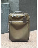 PRADA RE-NYLON & SAFFIANO LEATHER TROLLEY BAG