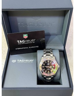 TAG HEUER LINK REF WJ1110 BLACK DIAL 39MM QUARTZ WATCH
