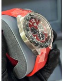 TAG HEUER FORMULA 1 CHRONOGRAPH REF CAZ101AN RED DIAL 43MM QUARTZ WATCH