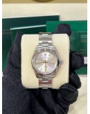 ROLEX OYSTER PERPETUAL 28 REF 276200 SILVER DIAL 28MM AUTOMATIC WATCH