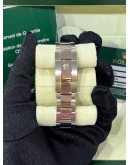 ROLEX DATEJUST TURN O GRAPH RED HAND REF 116264 WHITE DIAL 36MM AUTOMATIC WATCH