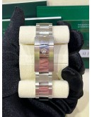 ROLEX DATEJUST 41 REF 126300 WHITE ROMAN NUMBERALS DIAL 41MM AUTOMATIC WATCH