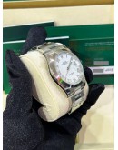 ROLEX DATEJUST 41 REF 126300 WHITE ROMAN NUMBERALS DIAL 41MM AUTOMATIC WATCH