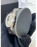 ZENITH STAR OPEN CHRONOGRAPH REF 03.1925.4062 WHITE DIAL 37MM AUTOMATIC WATCH