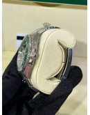 ROLEX SUBMARINER UPGRADE REF 116610LN GREEN DIAL 40MM AUTOMATIC WATCH