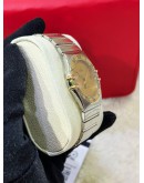 OMEGA CONSTELLATION HALF 18K 750 YELLOW GOLD REF 396.1070 GOLD DIAL 33MM QUARTZ WATCH