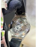 HUBLOT CLASSIC FUSION LADY 18K 750 ROSE GOLD CERAMIC 33MM QUARTZ WATCH