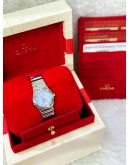OMEGA CONSTELLATION REF 1566.86.00 DIAMONDS BLUE MOTHER OF PEARL DIAL 22MM QUARTZ WATCH