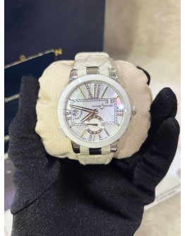 ULYSSE NARDIN EXECUTIVE DUAL TIME LADY REF 243-10 MOTHER OF PEARL DIAL 4MM AUTOMATIC WATCH