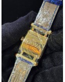 AP AUDEMARS PIGUET DEVA 18K 750 YELLOW GOLD FACTORY DIAMONDS REF 67421BA MOTHER OF PEARL DIAL 25MM QUARTZ WATCH