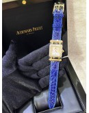 AP AUDEMARS PIGUET DEVA 18K 750 YELLOW GOLD FACTORY DIAMONDS REF 67421BA MOTHER OF PEARL DIAL 25MM QUARTZ WATCH