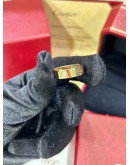 CARTIER LOVE RING CLASSIC MODEL IN 18K 750 ROSE GOLD WITH 3 DIAMONDS