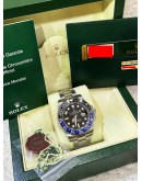 ROLEX GMT-MASTER II BATMAN REF 116710 BLACK DIAL 40MM AUTOMATIC WATCH