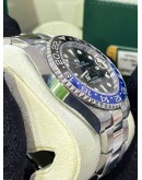 ROLEX GMT-MASTER II BATMAN REF 116710 BLACK DIAL 40MM AUTOMATIC WATCH