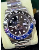 ROLEX GMT-MASTER II BATMAN REF 116710 BLACK DIAL 40MM AUTOMATIC WATCH