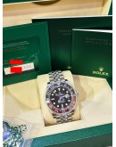 ROLEX GMT-MASTER II PEPSI JUBILEE REF 126710 BLACK DIAL 40MM AUTOMATIC WATCH