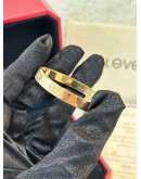 CARTIER LOVE BRACELET SIZE 15 IN 18K 750 YELLOW GOLD  