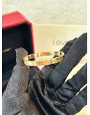 CARTIER LOVE BRACELET SIZE 15 IN 18K 750 YELLOW GOLD  