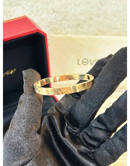 CARTIER LOVE BRACELET SIZE 15 IN 18K 750 YELLOW GOLD  