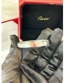 CARTIER LOVE BRACELET SIZE 15 IN 18K 750 WHITE GOLD WITH DIAMONDS