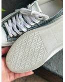 GIVENCHY 4G CITY LOW SNEAKERS IN BLUE JACQUARD DENIM