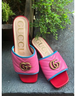 GUCCI MARMONT MULE SANDALS  