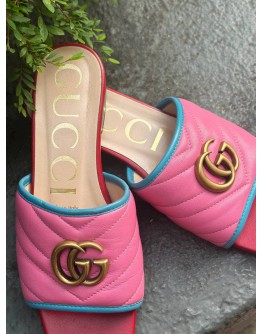 GUCCI MARMONT MULE SANDALS  