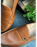 HERMÈS ODÉON LEATHER LOAFERS