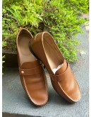 HERMÈS ODÉON LEATHER LOAFERS