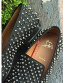 CHRISTIAN LOUBOUTIN DANDELION SPIKES LOAFERS