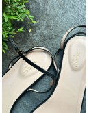 GUCCI INTERLOCKING G-LOGO LEATHER SANDALS