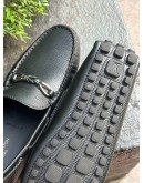 LOUIS VUITTON SILVERSTONE MOCCASIN WITH HOUSE SIGNATURE GRAINED EPI LEATHER