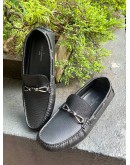 LOUIS VUITTON SILVERSTONE MOCCASIN WITH HOUSE SIGNATURE GRAINED EPI LEATHER