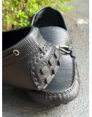 LOUIS VUITTON SILVERSTONE MOCCASIN WITH HOUSE SIGNATURE GRAINED EPI LEATHER