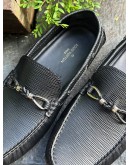 LOUIS VUITTON SILVERSTONE MOCCASIN WITH HOUSE SIGNATURE GRAINED EPI LEATHER