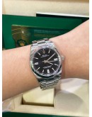 ROLEX OYSTER PERPETUAL 36 REF 126000 BLACK DIAL 36MM AUTOMATIC WATCH