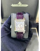 JAEGER LECOULTRE REVERSO SQUADRA LADY REF 234.8.47 SILVER DIAL 29MM X 42MM QUARTZ WATCH