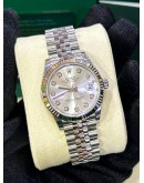 ROLEX DATEJUST 31 DIAMONDS JUBILEE REF 278274 SIKVER DIAMONDS DIAL 31MM AUTOMATIC WATCH