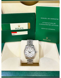 ROLEX DATEJUST 31 JUBILEE REF 178274 COMPUTER DIAMONDS DIAL 31MM AUTOMATIC WATCH