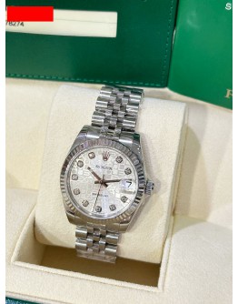 ROLEX DATEJUST 31 JUBILEE REF 178274 COMPUTER DIAMONDS DIAL 31MM AUTOMATIC WATCH