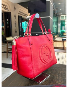 GUCCI SOHO HANDBAG IN RED